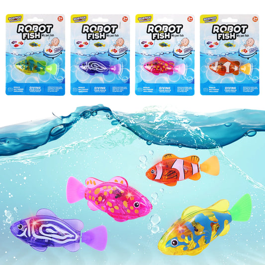 Interactive Robot Fish Toys for Cat/Dog