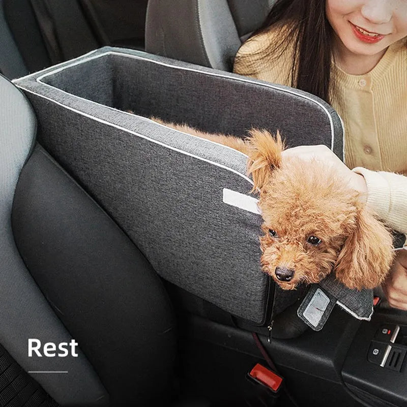 Car Seat Bed Portable Dog Carrier for Small Dogs