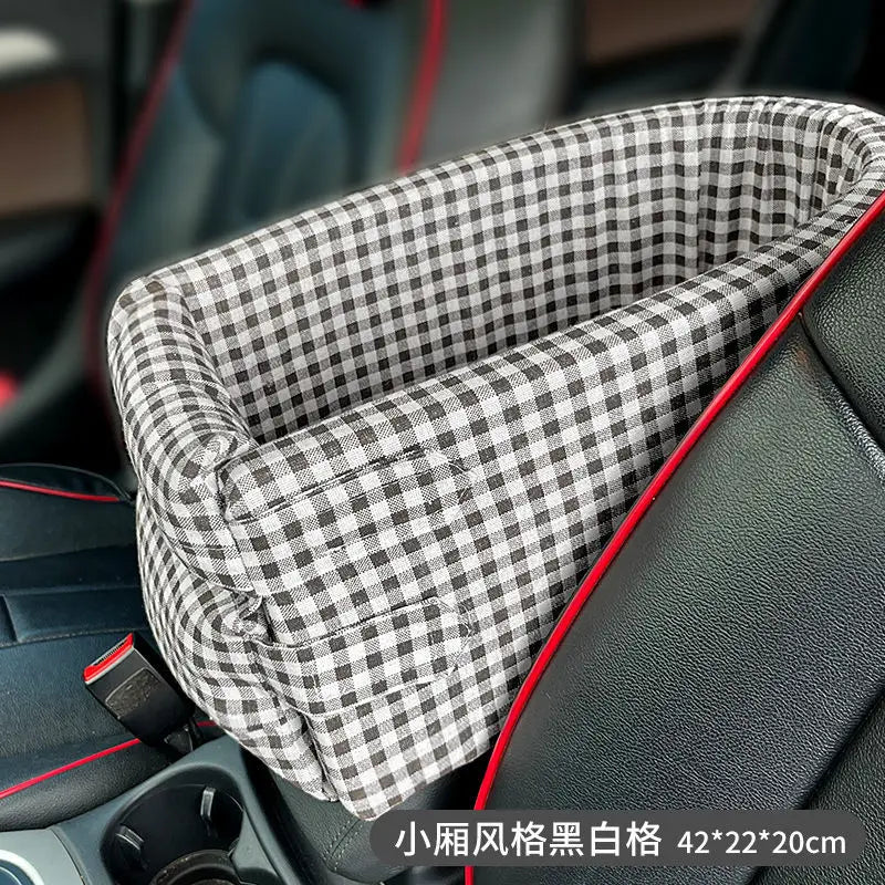 Car Seat Bed Portable Dog Carrier for Small Dogs